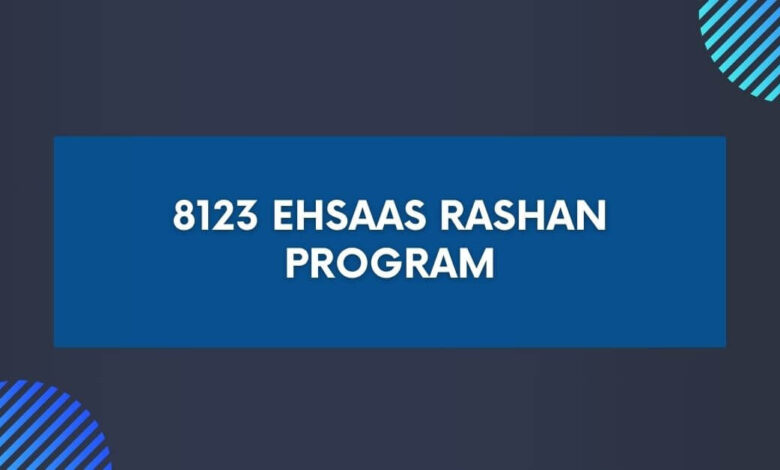 8123 EHSAAS Rashan Program