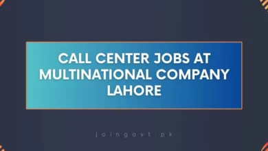 Call Center Jobs At Multinational Company Lahore