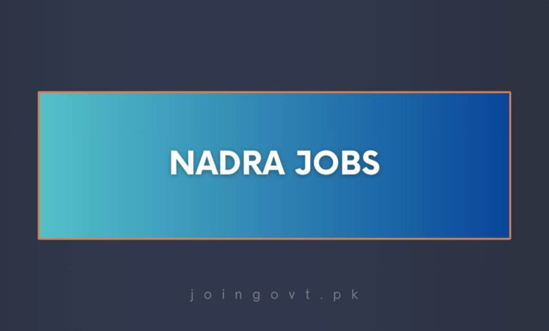 NADRA Jobs