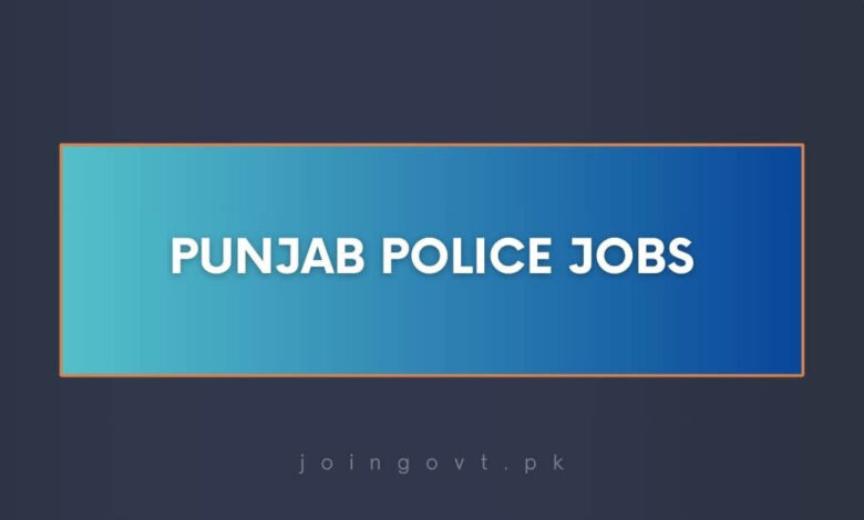 Punjab Police Jobs