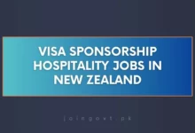 Visa Sponsorship Hospitality Jobs in New Zealand