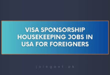 Visa Sponsorship Housekeeping Jobs in USA For Foreigners