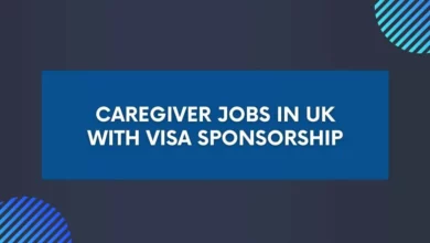 Caregiver Jobs in UK with Visa Sponsorship