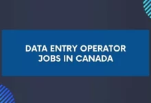 Data Entry Operator Jobs in Canada