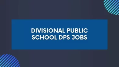 Divisional Public School DPS Jobs