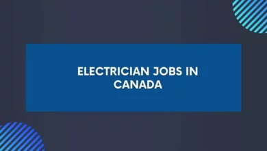 Electrician Jobs in Canada