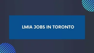 LMIA Jobs in Toronto
