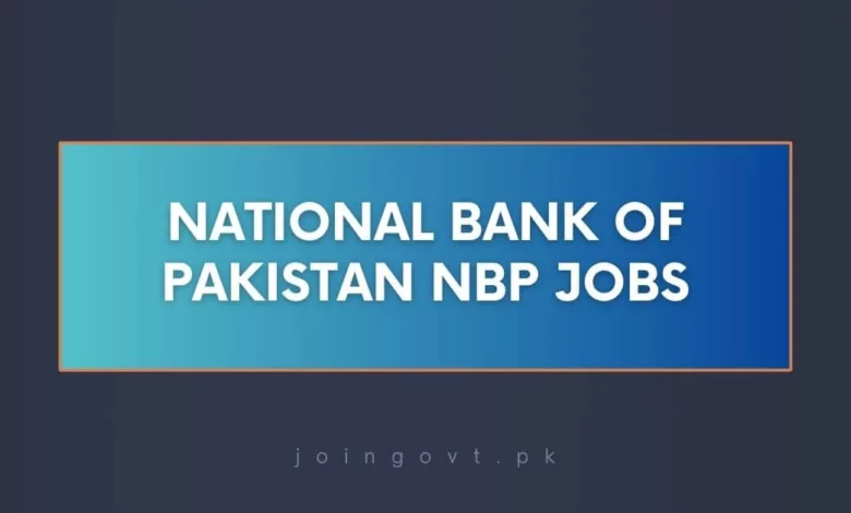 National Bank of Pakistan NBP Jobs