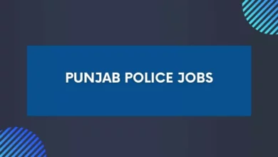 Punjab Police Jobs