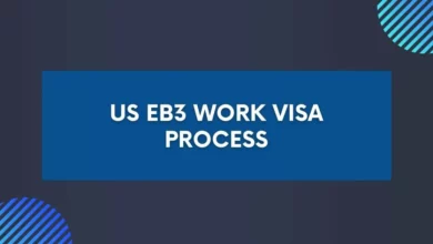 US EB3 Work Visa Process