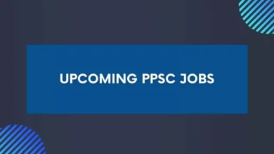 Upcoming PPSC Jobs