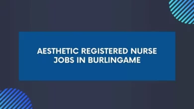 Aesthetic Registered Nurse Jobs in Burlingame