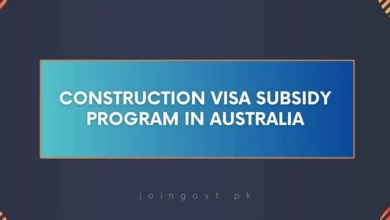 Construction Visa Subsidy Program in Australia