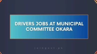 Drivers Jobs at Municipal Committee Okara
