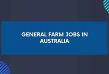 General Farm Jobs in Australia