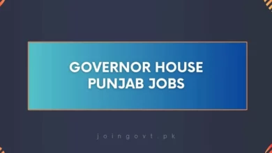 Governor House Punjab Jobs