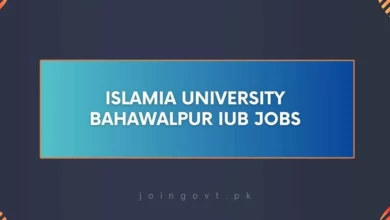 Islamia University Bahawalpur IUB Jobs