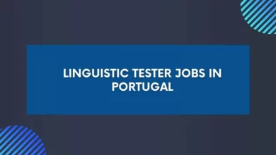 Linguistic Tester Jobs in Portugal