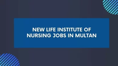 New Life Institute of Nursing Jobs in Multan