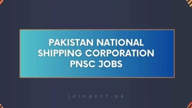 Pakistan National Shipping Corporation PNSC Jobs