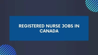 Registered Nurse Jobs in Canada