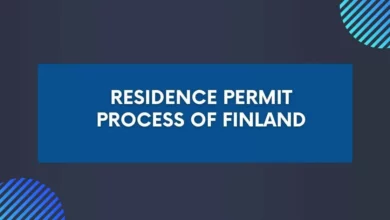 Residence Permit Process of Finland