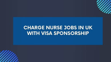 Charge Nurse Jobs in UK with Visa Sponsorship