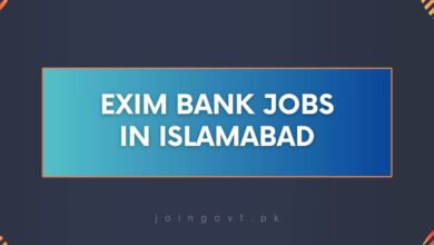 EXIM Bank Jobs in Islamabad