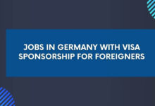 Jobs in Germany with Visa Sponsorship for Foreigners