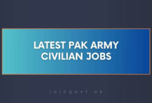 Latest Pak Army Civilian Jobs