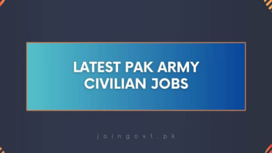 Latest Pak Army Civilian Jobs