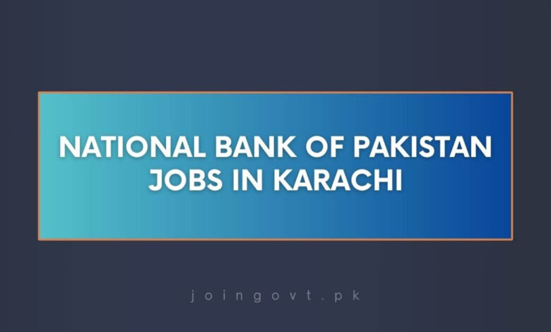 National Bank of Pakistan Jobs in Karachi