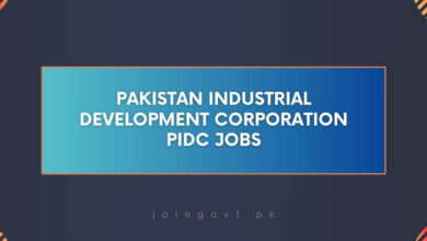 Pakistan Industrial Development Corporation PIDC Jobs