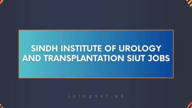 Sindh Institute of Urology and Transplantation SIUT Jobs