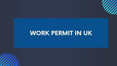 Work Permit in UK