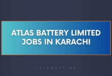 Atlas Battery Limited Jobs in Karachi