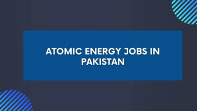 Atomic Energy Jobs in Pakistan