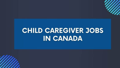 Child Caregiver Jobs in Canada