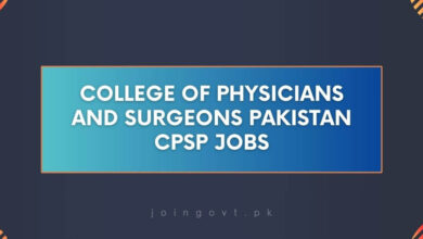 College of Physicians and Surgeons Pakistan CPSP Jobs