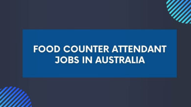 Food Counter Attendant Jobs in Australia