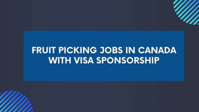 Fruit Picking Jobs in Canada with Visa Sponsorship