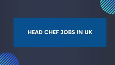 Head Chef Jobs in UK