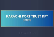 Karachi Port Trust KPT Jobs