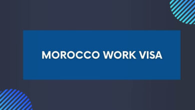 Morocco Work Visa