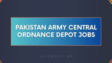 Pakistan Army Central Ordnance Depot Jobs