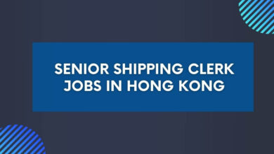 Senior Shipping Clerk Jobs in Hong Kong