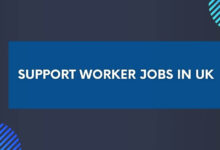 Support Worker Jobs in UK