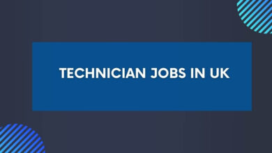 Technician Jobs in UK