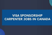 Visa Sponsorship Carpenter Jobs in Canada