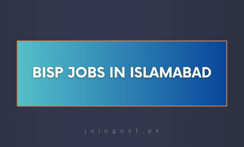 BISP Jobs in Islamabad